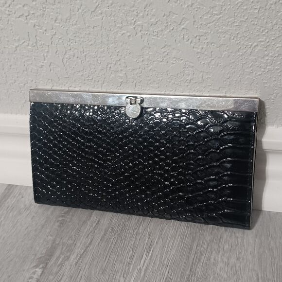 Set of Two SOLENE Bags, Snakeskin Print Wallet, NWT PAPARAZZI Bracelet - Picture 6 of 8